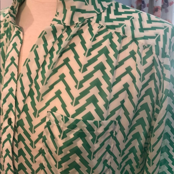 Chevron pattern blouse - Picture 2 of 4